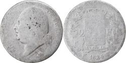 World Coins - Coin, France, Louis XVIII, 2 Francs, 1824, Lille, , Silver, KM:710.12