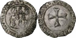 World Coins - Duchy of Brittany, François II, Blanc à la targe, 1484-1488, Rennes, Billon