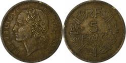 World Coins - France, 5 Francs, Lavrillier, 1939, Aluminum-Bronze, , KM:888a.1