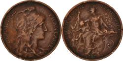 World Coins - Coin, France, Dupuis, 5 Centimes, 1917, Paris, , Bronze, KM:842
