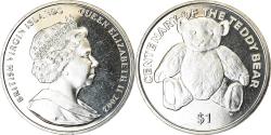 World Coins - Coin, BRITISH VIRGIN ISLANDS, Dollar, 2002, Franklin Mint, Centenaire de l'ours