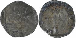 World Coins - France, Philippe VI, Double Tournois, 1348-1350, 2nd Emission,