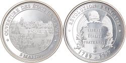 World Coins - France, Medal, Ouverture des États Généraux, 1989, , Silver