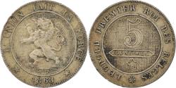 World Coins - Coin, Belgium, Leopold I, 5 Centimes, 1863, , Copper-nickel, KM:21