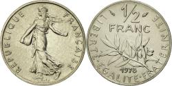 World Coins - Coin, France, Semeuse, 1/2 Franc, 1978, Paris, , Nickel, KM:931.1