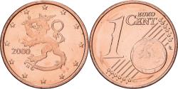 World Coins - Finland, 1 Centime, 2000, Vantaa, Copper Plated Steel, , KM:98