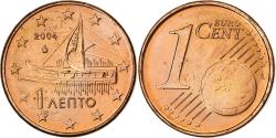 World Coins - Greece, Euro Cent, 2004, , Copper Plated Steel, KM:181