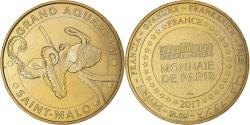 World Coins - France, Token, Touristic token, SAINT-MALO - GRAND AQUARIUM N°5 - LA PIEUVRE