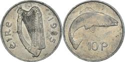 World Coins - Coin, Ireland, 10 Pence, 1985