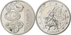 World Coins - Malta, Medal, L'Europe, Malte, Copper-nickel,