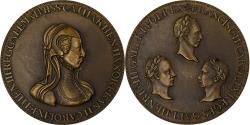 World Coins - France, Medal, Catherine de Médicis et ses fils, Bronze,