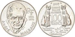 World Coins - Coin, France, André Malraux, 100 Francs, 1997, , Silver, KM:1188