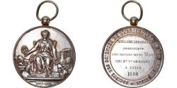 World Coins - France, Medal, Sciences, Agriculture, Arts de Lille, Attribuée, 1880, Hamel