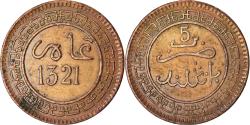 World Coins - Coin, Morocco, 'Abd al-Aziz, 5 Mazunas, 1903, Birmingham, , Bronze