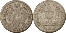 World Coins - Coin, German States, HAMBURG, 2 Schilling, 1/16 Thaler, 1726, , Silver