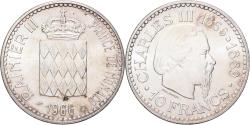 World Coins - Coin, Monaco, Rainier III, 10 Francs, 1966, Monnaie de Paris, , Silver
