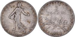 World Coins - Coin, France, Semeuse, 2 Francs, 1898, Paris, , Silver, KM:845.1