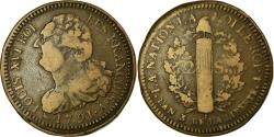 World Coins - Coin, France, 2 sols françois, 2 Sols, 1791, Paris, , Bronze