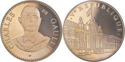 World Coins - France, Medal, Vème République, Charles De Gaulle, Politics, Society, War