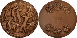 World Coins - France, Medal, Fédération Nationale des Entreprises à Commerces Multiples