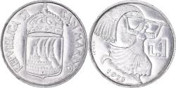 World Coins - Coin, San Marino, Lira, 1973, Rome, , Aluminum, KM:22