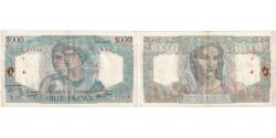 World Coins - France, 1000 Francs, Minerve et Hercule, 1946-05-16, W.28567838, EF(40-45)