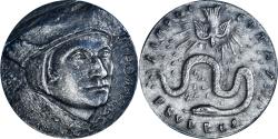 World Coins - France, Medal, Thomas More, History, Joly, , Silver