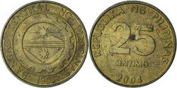 World Coins - Philippines, 25 Sentimos, 2004