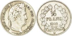 World Coins - Coin, France, Louis-Philippe, 1/4 Franc, 1842, Bordeaux, , Silver