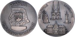 World Coins - France, Medal, XIXème Arrondissement, Paris, 1972, Delannoy, , Bronze
