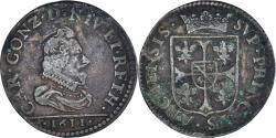 World Coins - Coin, France, Charles de Gonzague, Liard, 1611, Charleville, , Copper