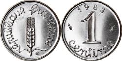 World Coins - Coin, France, Épi, Centime, 1983, Paris, , Stainless Steel, KM:928