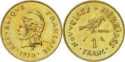 World Coins - Coin, New Hebrides, Franc, 1970, Paris, , Aluminum-Bronze, KM:E4
