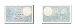 World Coins - Banknote, France, 10 Francs, 10 F 1916-1942 ''Minerve'', 1937, 1937-02-25