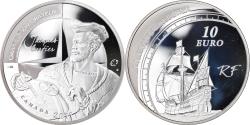 World Coins - France, Monnaie de Paris, 10 Euro, Jacques Cartier, 2011, Proof,
