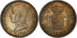 World Coins - Coin, Spain, Alfonso XIII, 50 Centimos, 1910, Madrid, , Silver, KM:730