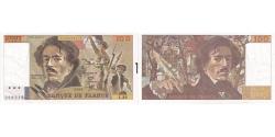 World Coins - France, 100 Francs, Delacroix, 1980, L.32, VF(30-35), Fayette:69.4a, KM:154b