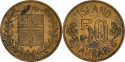 World Coins - Coin, Iceland, 50 Aurar, 1970, , Nickel-brass, KM:17