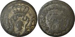World Coins - Coin, ITALIAN STATES, CORSICA, General Pasquale Paoli, 4 Soldi, 1766, Murato