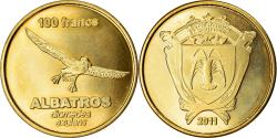 World Coins - France, 100 Francs, Albatros, 2011, Iles Saint-Paul et Nouvelle Amsterdam