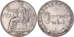 World Coins - Coin, Italy, Lira, 1923