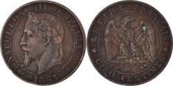 World Coins - Coin, France, 5 Centimes, 1863
