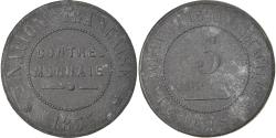 World Coins - Coin, France, Nation Française, Contre-Monnaie, 5 Centimes, 1873,