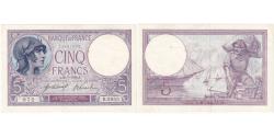 World Coins - France, 5 Francs, Violet, 1918-07-25, B.2953, AU(55-58)