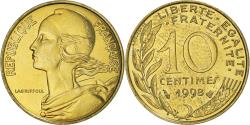 World Coins - Coin, France, Marianne, 10 Centimes, 1998, Paris, Lagriffoul,