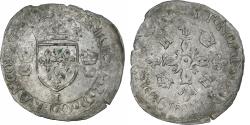 World Coins - France, Henri II, Douzain aux croissants, 1552, Limoges, , Billon