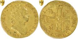 World Coins - France, Louis XV, Louis d'or au Soleil, 1715, Aix, Pedigree, Gold, PCGS