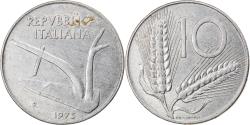 World Coins - Coin, Italy, 10 Lire, 1975, Rome, , Aluminum, KM:93
