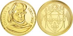 World Coins - France, Medal, Les Rois de France, Charles VI, History, , Vermeil
