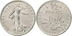 World Coins - France, 50 Centimes, Semeuse, 1991, Paris, Silver, , Gadoury:420